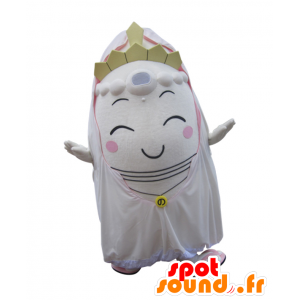 Bere chan mascotte, principessa, fata, vestito di bianco - MASFR25863 - Yuru-Chara mascotte giapponese