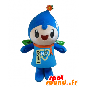 Mascot Over chan, jongen, reuze waterdruppel - MASFR25864 - Yuru-Chara Japanse Mascottes