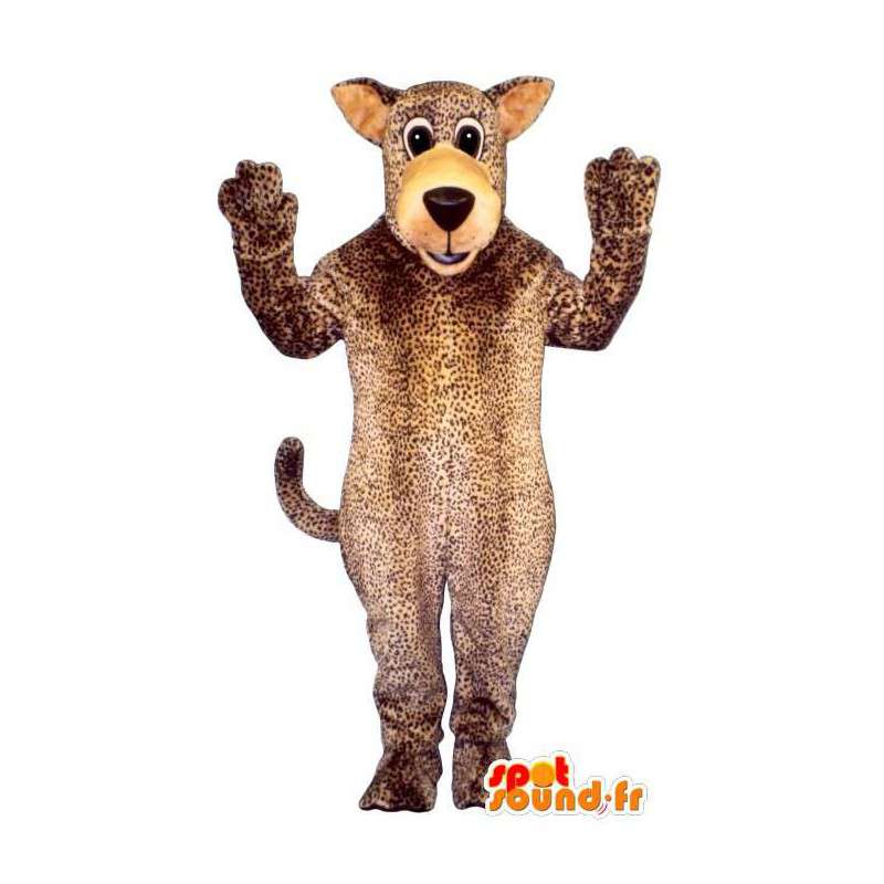 Mascot dog panther manier - alle soorten en maten - MASFR006840 - Dog Mascottes