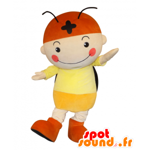 N Firefly mascot, winged boy, giant firefly - MASFR25892 - Yuru-Chara Japanese mascots