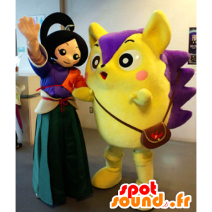 Maskoter Forurensning-chan og Bonn Kichi - MASFR25910 - Yuru-Chara japanske Mascots