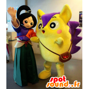 Mascots of Pollution-chan og Bonn Kichi - Japanske Yuru-Chara-maskotter - MASFR25910 - SpotSound.fr
