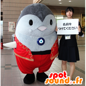 Mascota de Kushimoto-cho, pescado, atún gigante gris - MASFR25911 - Yuru-Chara mascotas japonesas
