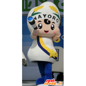 Maskot Nayoro, znak s pšenicí a hvězdy - MASFR25918 - Yuru-Chara japonské Maskoti