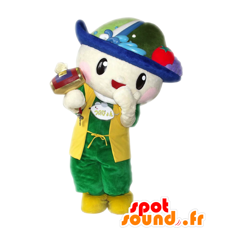 Tsunopyon maskot, farverig og sjov karakter - Spotsound maskot