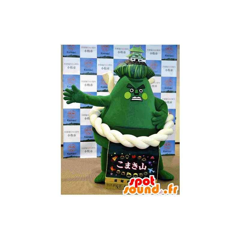 Mascot Komaki Berg, Green Mountain Riesen - MASFR25957 - Yuru-Chara japanischen Maskottchen