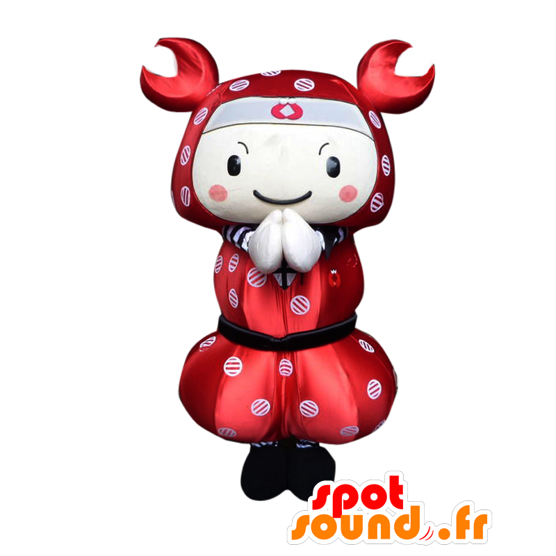 Mascot Kaninja Maru, caranguejo, lagosta vermelha - MASFR25975 - Yuru-Chara Mascotes japoneses