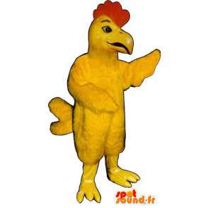 Kostüm gelben Schwanz Riesen - Alle Größen - MASFR006851 - Maskottchen der Hennen huhn Hahn