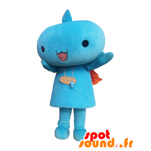 Mizurin mascotte, goccia blu, gigante - MASFR25989 - Yuru-Chara mascotte giapponese