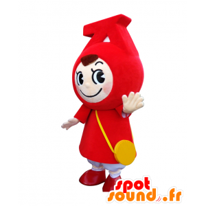 Sumarun mascot, smiling character dressed in red - MASFR25991 - Yuru-Chara Japanese mascots