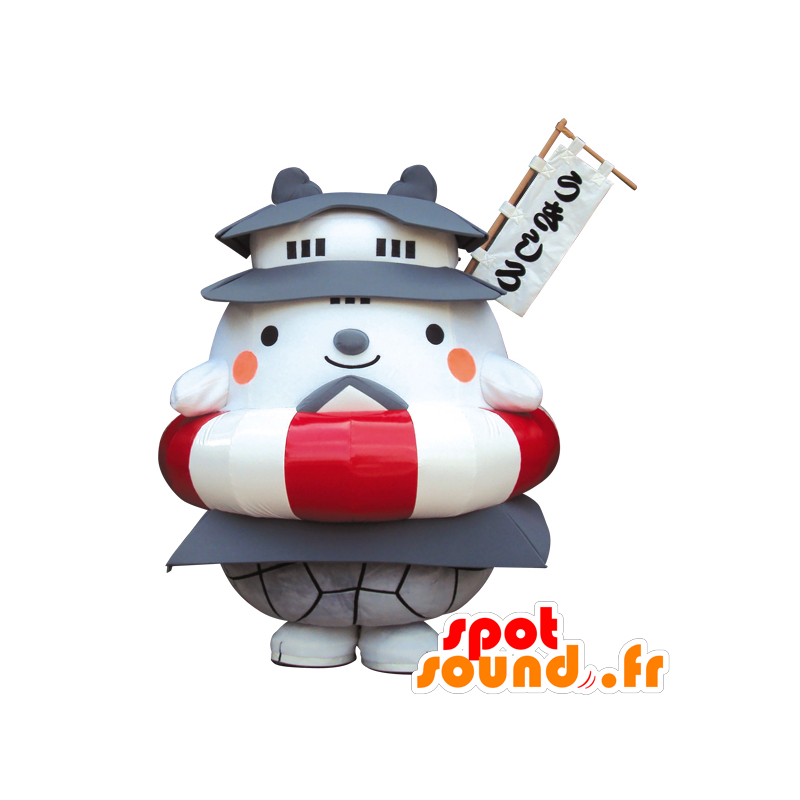 Ukishiro chan mascotte, casa con un grande boa - MASFR25992 - Yuru-Chara mascotte giapponese