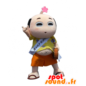 Nichinanji mascot, bald man, vacationer - MASFR25997 - Yuru-Chara Japanese mascots