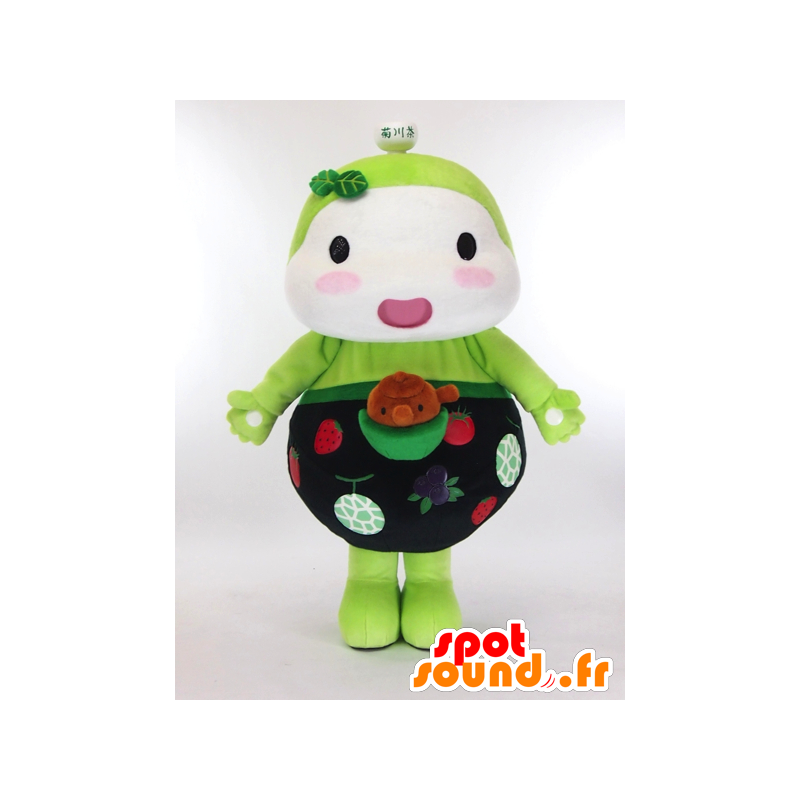 Kikunon maskot, teddy byen Kikugawa - MASFR26002 - Yuru-Chara japanske Mascots