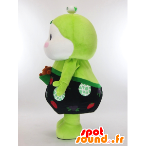 Kikunon Maskottchen, Teddy Stadt Kikugawa - MASFR26002 - Yuru-Chara japanischen Maskottchen