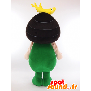 Mascot Ferskvann musling med en fisk - MASFR26003 - Yuru-Chara japanske Mascots