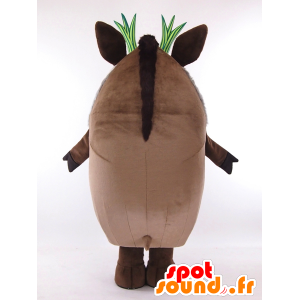 Komoshika mascotte, saro Giappone, capra marrone - MASFR26007 - Yuru-Chara mascotte giapponese
