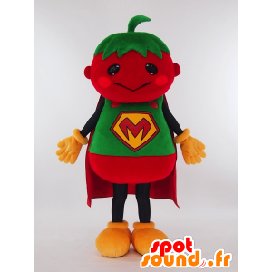 Tsukubamirai Maskottchen, Superhelden Tomaten - MASFR26011 - Yuru-Chara japanischen Maskottchen