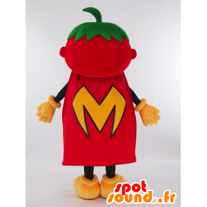 Tsukubamirai mascot, superhero tomato - MASFR26011 - Yuru-Chara Japanese mascots