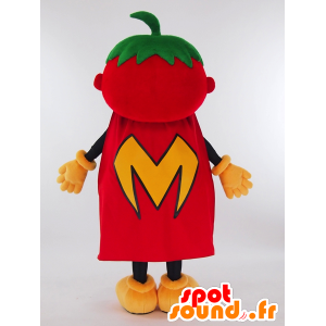 Mascot Tsukubamirai superhelt tomat - MASFR26011 - Yuru-Chara japanske Mascots