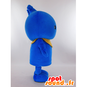 Mascot Aokaze ku, teardrop with a scarf - MASFR26013 - Yuru-Chara Japanese mascots