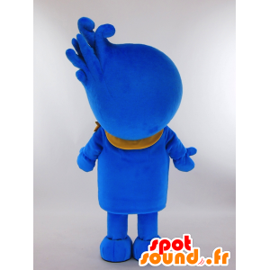 Mascot Aokaze ku, teardrop with a scarf - MASFR26013 - Yuru-Chara Japanese mascots