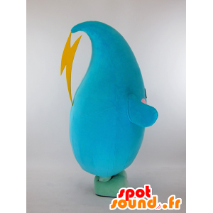 Mascot Okky, hauska sininen kala - MASFR26014 - Mascottes Yuru-Chara Japonaises