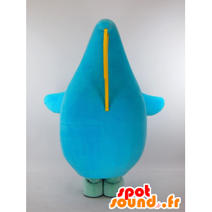 Mascotte Okky, divertente pesce azzurro - MASFR26014 - Yuru-Chara mascotte giapponese