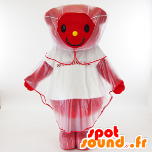 Imperméable transparent pour la mascotte - MASFR26019 - Mascottes Yuru-Chara Japonaises