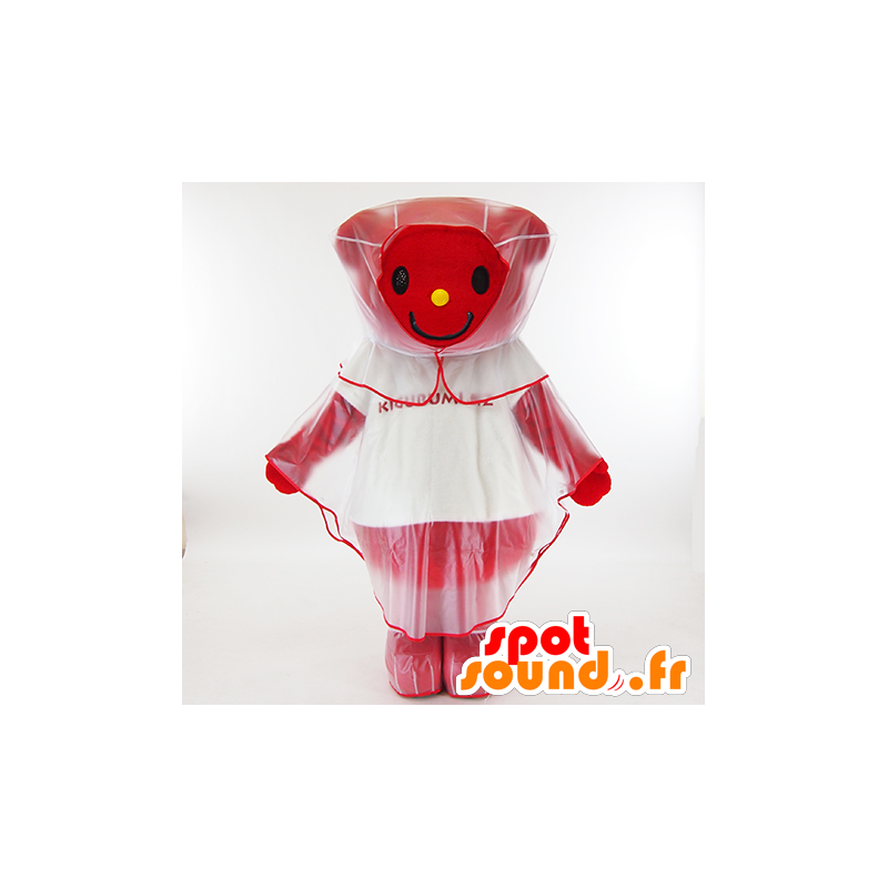 Imperméable transparent pour la mascotte - MASFR26019 - Mascottes Yuru-Chara Japonaises