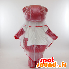 Imperméable transparent pour la mascotte - MASFR26019 - Mascottes Yuru-Chara Japonaises