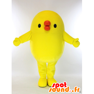 Mascot Sanmonante Chick-do, yellow duck, yellow chick - MASFR26021 - Yuru-Chara Japanese mascots