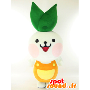 Maskot Enefi, zelených rostlin, květin - MASFR26023 - Yuru-Chara japonské Maskoti