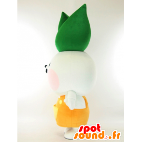 Enefi mascotte, pianta verde, fiore - MASFR26023 - Yuru-Chara mascotte giapponese