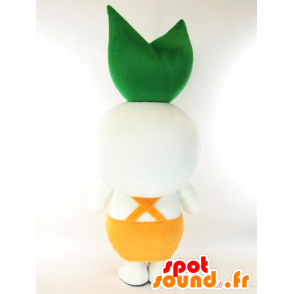 Enefi mascot, green plant, flower - MASFR26023 - Yuru-Chara Japanese mascots