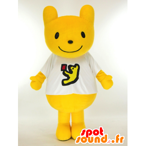 Mag-chan mascote, ursinho amarelo - MASFR26025 - Yuru-Chara Mascotes japoneses