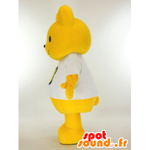 Mag-chan mascot, yellow teddy - MASFR26025 - Yuru-Chara Japanese mascots