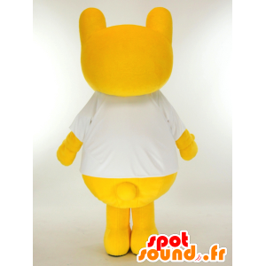 Mag-chan mascot, yellow teddy - MASFR26025 - Yuru-Chara Japanese mascots