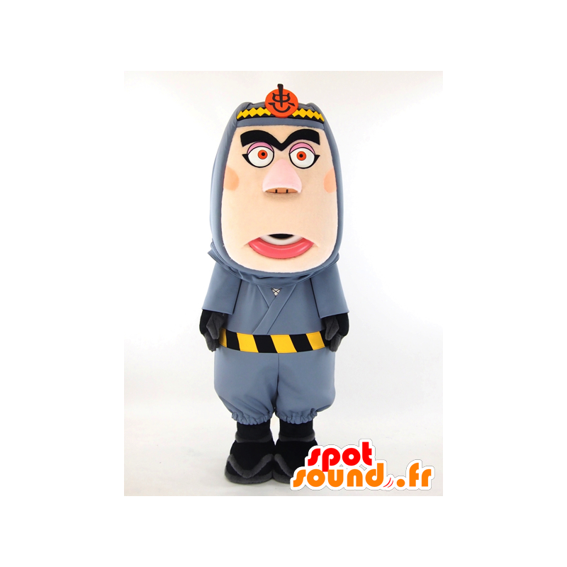 Mascotte de Hattori Kinzo, personnage japonais - MASFR26029 - Mascottes Yuru-Chara Japonaises