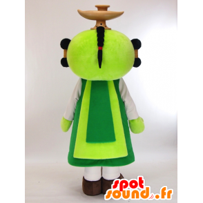 Mascot, die einen Hügel von der Stadt Kumamoto - MASFR26037 - Yuru-Chara japanischen Maskottchen