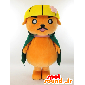 Mascot of Goshen, dog with a green cape - MASFR26038 - Yuru-Chara Japanese mascots