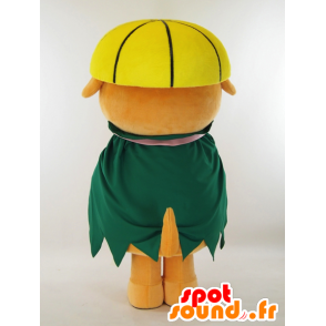 Mascote de Goshen, cão com uma capa verde - MASFR26038 - Yuru-Chara Mascotes japoneses