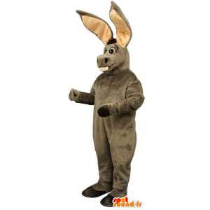 Maskot grått esel. Donkey Costume - MASFR006866 - Animal Maskoter