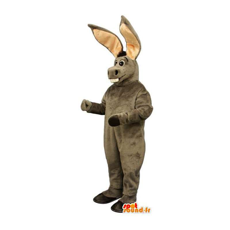 Grigio mascotte asino. Donkey Costume - MASFR006866 - Animali mascotte Grigio mascotte asino. Donkey Costume - MASFR006866 - Animali mascotte