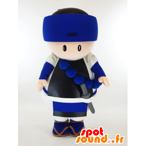 Mascot Concentric-kun, guerreiro samurai - MASFR26040 - Yuru-Chara Mascotes japoneses