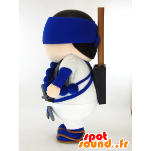 Concentric-kun Maskottchen, Samurai-Krieger - MASFR26040 - Yuru-Chara japanischen Maskottchen