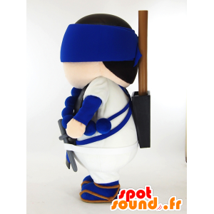 Mascotte de Concentric-kun, guerrier samurai - MASFR26040 - Mascottes Yuru-Chara Japonaises