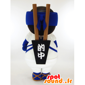 Mascotte de Concentric-kun, guerrier samurai - MASFR26040 - Mascottes Yuru-Chara Japonaises