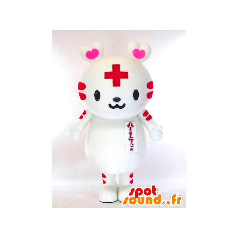 Mascot Hatora chan, officiële mascotte van het Rode Kruis - MASFR26041 - Yuru-Chara Japanse Mascottes