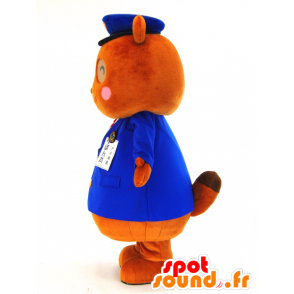 Katsuragi Pont maskot, bæver i controller-outfit - Japanske Yuru-Chara-maskotter - MASFR26042 - SpotSound.fr