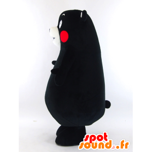 Mascot Kumamon, zwart-witte beer Kumamoto - MASFR26043 - Yuru-Chara Japanse Mascottes